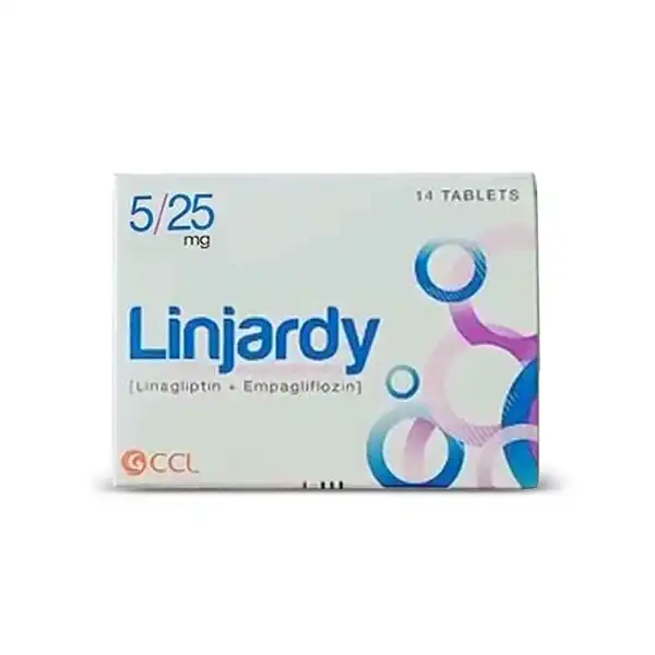 Linjardy 5/25mg Tablets 14s (pack Size 2x7s)